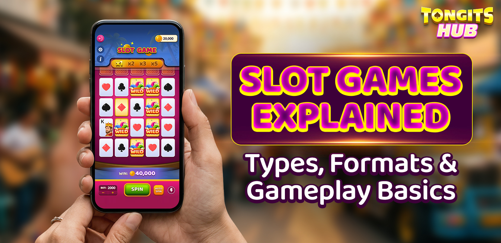 Cover Image for Slot Games Explained: Types, Formats, Gameplay Basics & Key Features