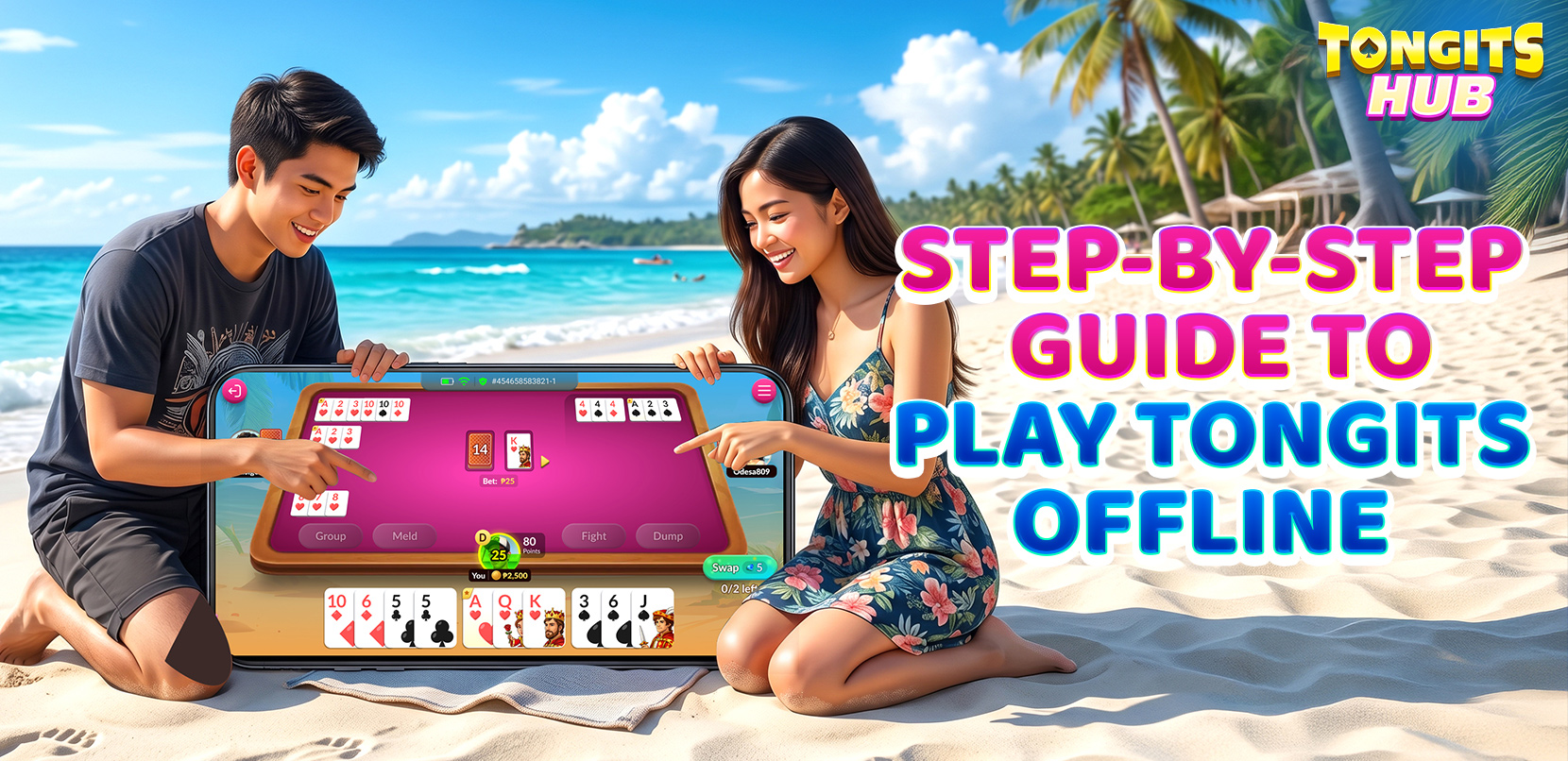 Cover Image for How To Play Tongits Offline: Full Step-by-step Guide For Beginners