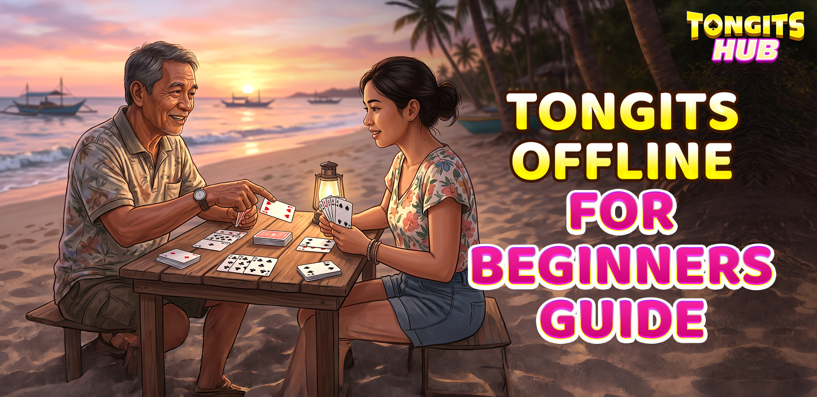 Cover Image for Tongits Offline For Beginners: Learn The Card Game Without Pressure